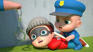 Police Officer Song + More Nursery Rhymes & Kids Songs | Song BooBoo