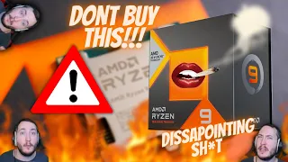 AMD 7950X3D Review (DONT BUY THIS!!!) V-Cache Issues 📉⏰