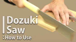 Mastering the Japanese Saw: Dozuki Saw Features