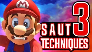 3 TECHNIQUES de SAUT dans SUPER MARIO ODYSSEY