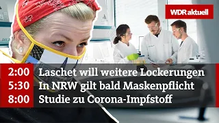 Corona-Impfstoff - erste klinische Studie zugelassen | WDR Aktuelle Stunde