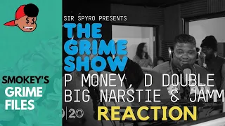 American Rapper Reacts To Grime Show: P Money, D Double E, Big Narstie & Jammer [Reaction]