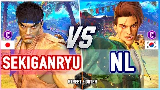 SF6 🔥 Sekiganryu (Ryu) vs NL (Luke) 🔥 Street Fighter 6