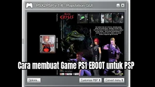 Tutorial cara merubah/convert game PS1 menjadi game PSP