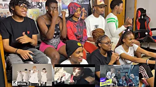 Africans show their friends (Newbies)  BTS _ Boy In Luv + BTS _ Just One Day + BTS _ FIRE