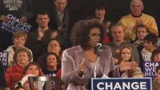 Oprah & Michelle Introduce Barack Obama (Full Oprah Speech)