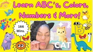 Learn ABC’s, Colors, Numbers & More! #tittlekins #toddlerlearning #alphabet #phonics #baby #mstasha
