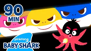 Detective Baby Shark Catches the Thief! | +Compilation | Hide and Seek & Songs | Baby Shark Official