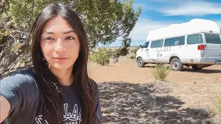 van tour. setup and organization 🚐✨ (minimal build)