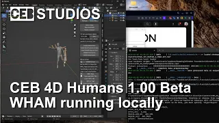 CEB 4D Humans 1.0 Beta, With WHAM