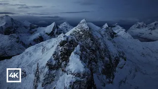 Winter Mountains - Ambient Drone Film 4K