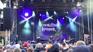 Demolition Hammer LIVE Brutal Assault 2017 Skull Fracturing Nightmare