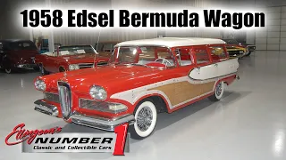 1958 Edsel Bermuda Station Wagon at Ellingson Motorcars in Rogers, MN