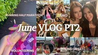 JUNE 2022 VLOG PT 2 | Sheck Wes live, Running half marathon, Father's day festivities, and more!💖