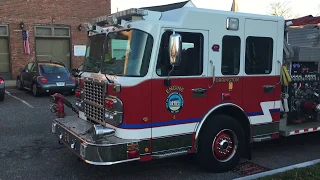 Torrington Fire Dept. Engine 4 Responding 11-2-19
