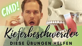 CMD: Übungen & Tipps bei Kieferbeschwerden (Zähneknirschen/Bruxismus/Craniomandibuläre Dysfunktion)