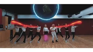 TWICE "Fancy" Dance Practice (Glow Scribble Animation)