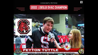 2022 🤼‍♂️ Steubenville Big Red's Peyton Tuttle with the Pin | OVAC 285 Championship