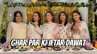 Grand iftari ghar per krwari | Jummah tul Wida | Sara ghar decor kia |Sistrology