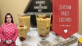 Seviyan Fruit Custard | Trifle | Custard | Fruit Trifle Recipe | Easy Recipe | Fruit Custard | 2024