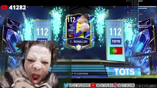 iShowSpeed Packs TOTS RONALDO In FIFA Mobile..