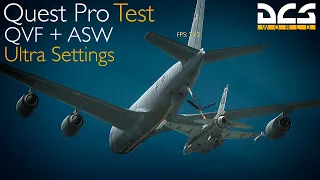 DCS WORLD | ULTRA SETTINGS | Meta Quest PRO + QVF + ASW Test | F-16 | Caucasus