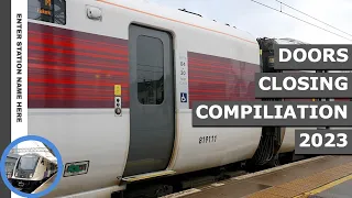 UK Train Doors Opening/Closing Compilation 2023