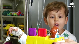 Conheça a brinquedoteca do Hospital das Clínicas da UFMG e contribua com doações de brinquedos