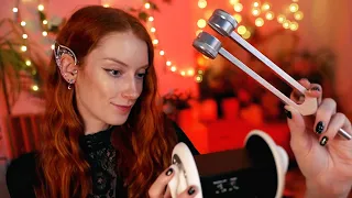 Intense ASMR 🌟 Tuning Fork, Tingly Ear Taps & Whispers