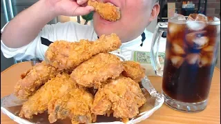 황올 4년만에 황금이 되어 돌아왔네요. 비비큐 후라이드 먹방 입니다. crispy fried chicken Mukbang.