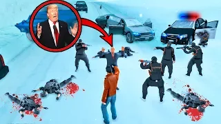 БРИГАДА НАПАЛА НА КОРТЕЖ ДОНАЛЬДА ТРАМПА! 💥 GTA SAMP