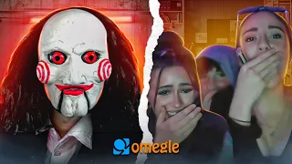 Jigsaw jump scares on Omegle