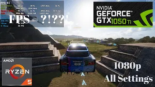 GTX 1050 Ti Forza Horizon 5 1080p All Presets