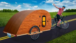 Building a Camper for my Bike (Start to Finish)