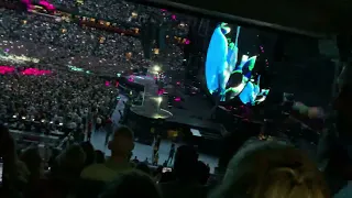 Coldplay concert - Something Just Like This