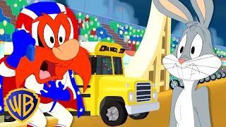 Looney Tunes auf Deutsch 🇩🇪  | Bugs und Yosemite Sam´s unmöglicher Stunt 🚌 l | WB Kids