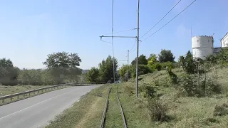 Пятигорский трамвай,маршрут №1.