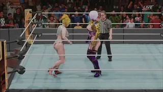 (REQUEST) SOUL CALIBUR IVY VS RUMBLE ROSES MISS SPENCER ( 2 OUT OF 3 FALLS MATCH)