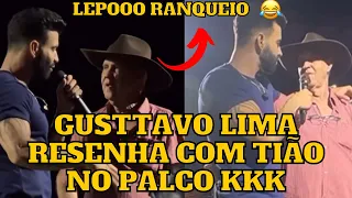 Gusttavo Lima encontra com o Tião,Meme mais FAMOSO do Momento, durante o Buteco em BH