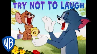 Tom & Jerry | Try Not to Laugh Challenge | Classic Cartoon Compilation | @WB Kids