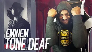 THIS SONG MADE ME WANNA QUIT YOUTUBE! | Eminem - Tone Deaf (REACTION!!!)