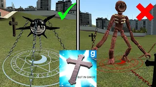 GMOD: CRUCIFIX VS ENTITIES FROM DOORS (Roblox) █ Garry's mod █