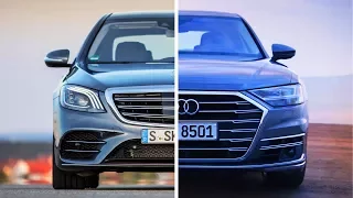 Mercedes S-class VS Audi A8 - comparison