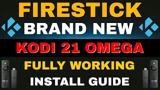 INSTALL FULLY WORKING KODI 21 OMEGA ON FIRESTICK 2024 UPDATE!