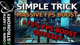 +75% FPS in Elite Dangerous Odyssey - AMD Fidelity FX