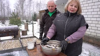 карасі на соломі у  дров'яній печі . Сімейний рецепт готуємо Людмила Хомутовская Live