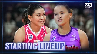 2024 PVL All-Filipino Conference Finals preview: Choco Mucho vs. Creamline | Starting Lineup