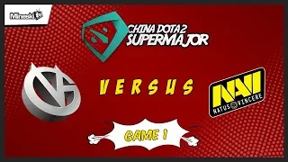 Vici.Gaming vs Na'vi | Bo3 | China Dota 2 Supermajor | Lower Bracket | Game 1