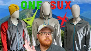 1 sweatshirt is right for you. 1 should be avoided at all costs. Burgeon, Skygoat, and Patagonia