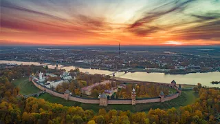 КвадроНовгород | Великий Новгород с высоты птичьего полета